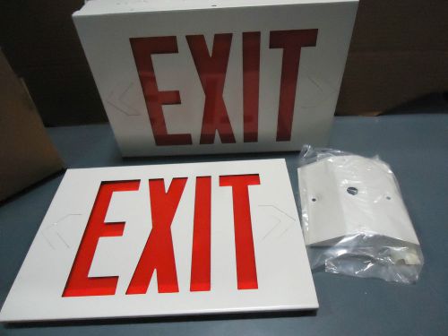 L SERIES EXIT SIGN #LX SW 3R 120/277 EL N