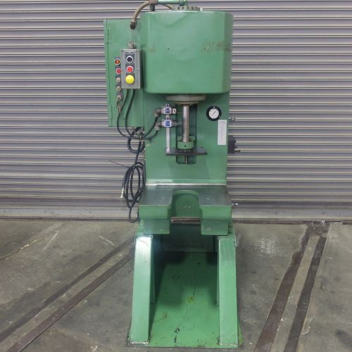 6 Ton Denision C Frame Hydraulic Press, Very Nice