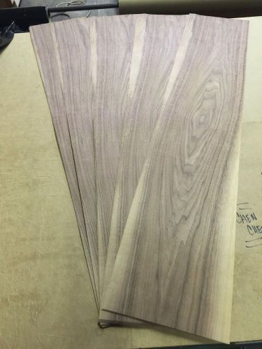 Wood Veneer Walnut 9x50 20Pcs Total Raw Veneer  &#034;EXOTIC&#034; WAL.S1 5-10-16