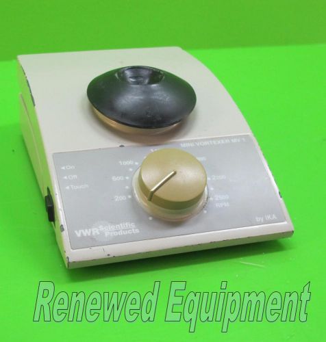 IKA VWR Scientific Mini Vortexer MV1 Shaker Mixer