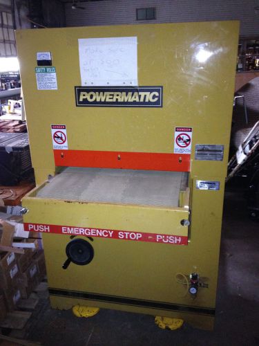 POWERMATIC 25&#034; WIDE BELT SANDER  MODEL RB25