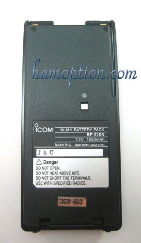 NEW ICOM BP-210N 7.2V/1650mAh Battery Pack for IC-V8 IC-T3H IC-V82 IC-A24 IC-F30