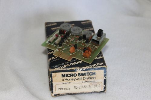 NIB HONEYWELL MICRO SWITCH FE-LOG5-14 LOGIC CARD NEW   (B5)