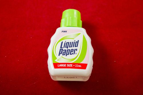 Liquid Paper Pink Correction Fluid 22ml [56908]