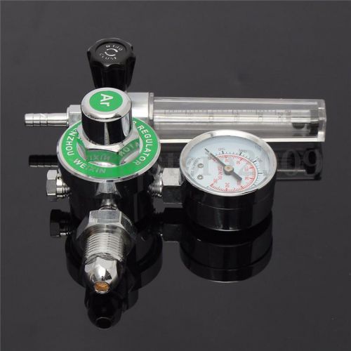 Argon Co2 Gas Mig Tig Flow Meter Welding Weld Regulator Gauge Welder Cga580 Fits