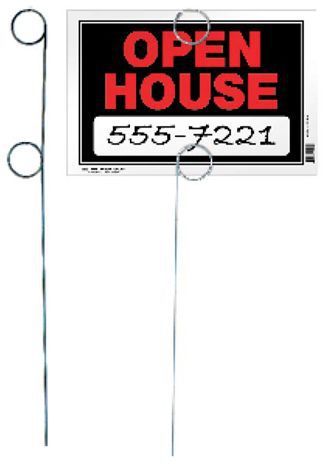 SIGN HOLDER,PIGTAIL 28&#034;