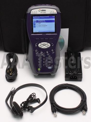 Jdsu acterna hst-3000 dsl tester mainframe w/ isdn pri t1 signaling hst 3000 for sale