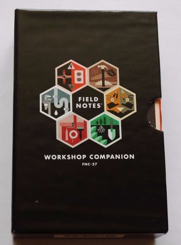 NIP Field Notes Brands Workshop Companions - 6 Notebooks - Retired