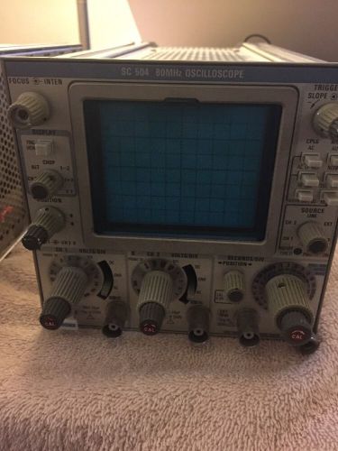 Tektronix SC504 SC-504 80 Mhz Oscilloscope Plug-In Unit Rack Module Industrial