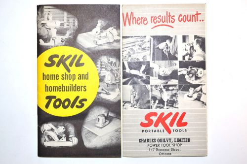 SKIL HOME SHOP &amp; HOME BUILDERS TOOLS + SKIL PORTABLE Power TOOLS Catalog RR895