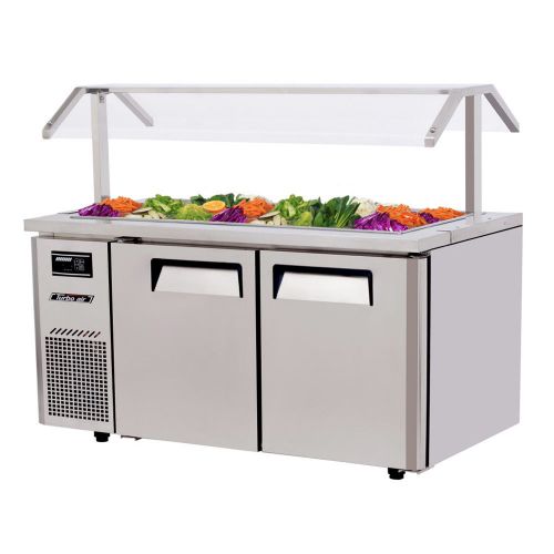 Turbo Air JBT-60, 59-inch Refrigerated Buffet Display Table, 15 Cu. Ft.