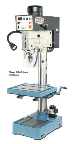 20.8&#034; swg 2hp spdl baileigh dp-1250vs drill press, 220v 1-phase inverter driven for sale