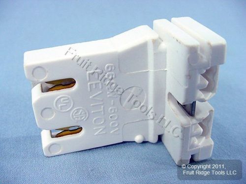 500 Leviton Low-Profile Bi-Pin Fluorescent Lampholders 13153-UN