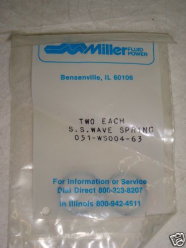 Miller rod seal wave spring 5/8&#034; 051-ws004-63 for sale