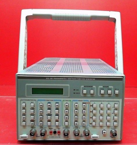 Tektronix AFG 5101 / AFG 5501 Programmable Arbitrary / Function Generator