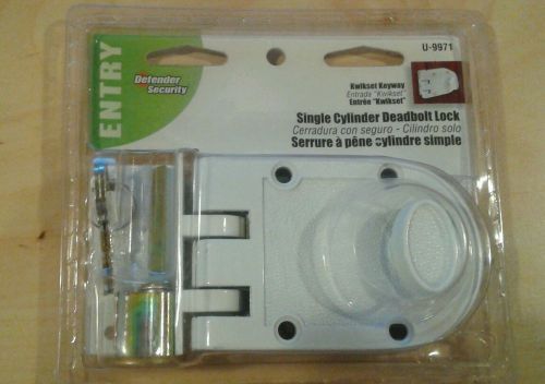 Prime-line products u 9971 deadlock, jimmy-resistant, single cylinder door lock for sale