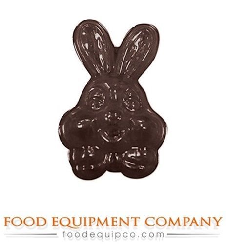 Paderno 47865-08 Chocolate Mold bunny 2.5&#034; L x 1.5&#034; W x 3/4&#034; H 8 per sheet