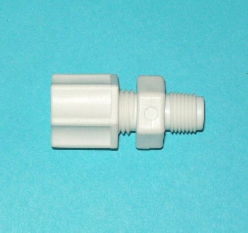 Jaco Fitting 1/4 x 1/8 NPT Polypropylene Male Connector 10-4-2-P-SG 10Pcs