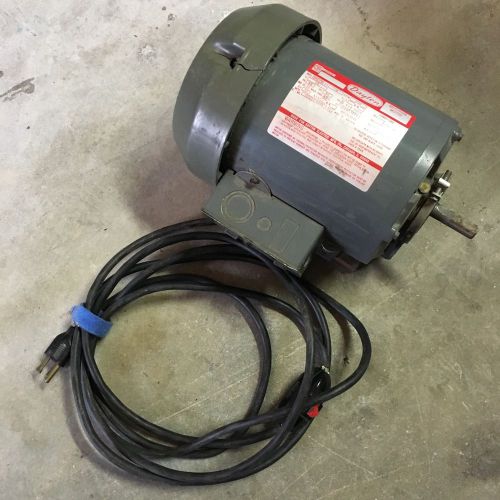 Dayton 6K517B Split Phase Motor 1/4HP 1725RPM 115V 60Hz 4.4Amp 48Frame W/Switch