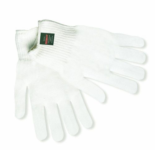 MCR Safety 9620 Dupont Thermostat 10-Gauge String Knits Gloves, White