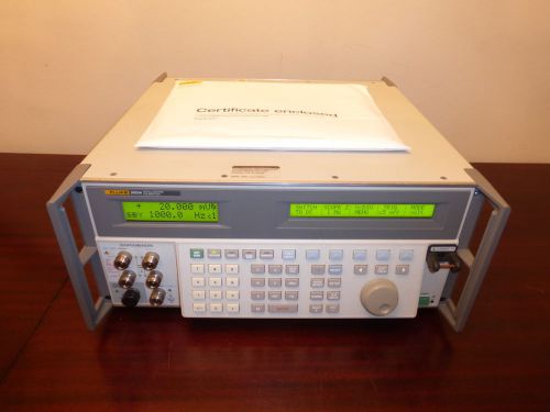 FLUKE 5820A 5 Channel, 2.1 GHz Oscilloscope Calibrator - CALIBRATED! OPT 5C-GHZ