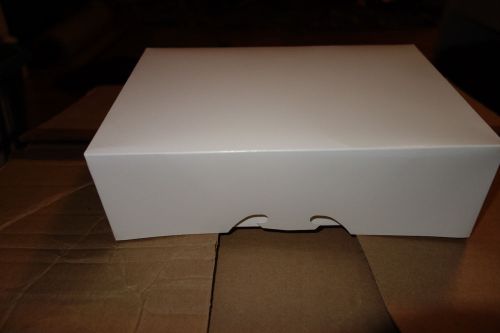 250 count WHITE 9 1/2&#034; x 6 1/2&#034; x 3&#034; Bakery or Cake Box