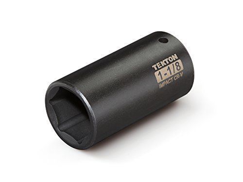 TEKTON 47796 1/2-Inch Drive by 1-1/8-Inch Deep Impact Socket New