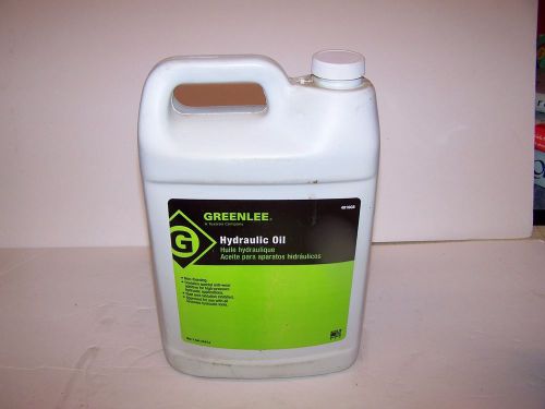 Greenlee 4016GB JUST UNDER 3 QUARTS Hydraulic Oil