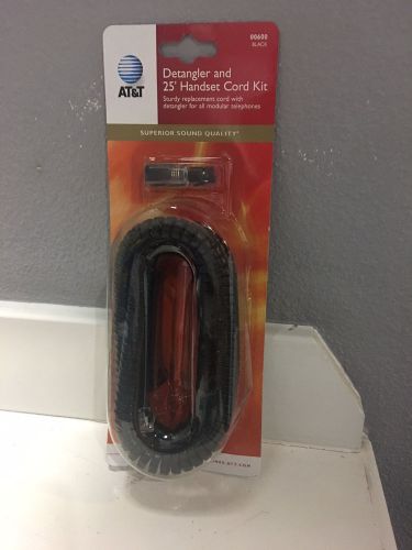 NEW AT&amp;T Detangler and 25&#039; Tuff Cord Kit (Black)