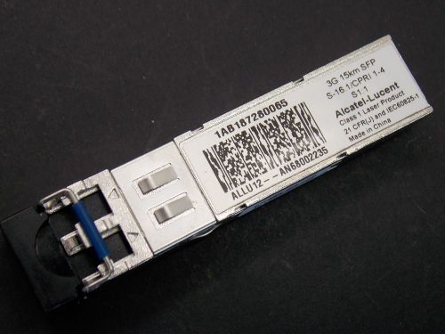 Alcatel-Lucent 1AB18728006S ALLU12 Tranciever Module 3G 15km SFP B436