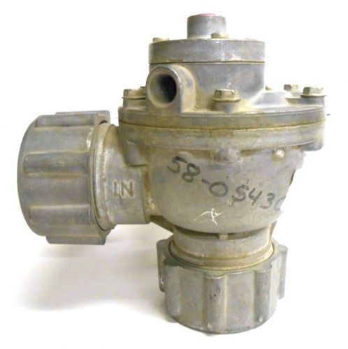 GOYEN DOUBLE DIAPHRAGM VALVE, RCA45DD000, DD SERIES, 1 1/2&#034; INLET/OUTLET