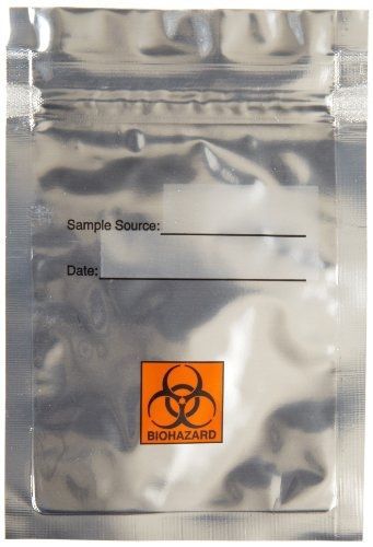 Whatman 10534321 Foil-Barrier Ziploc Bags for Card