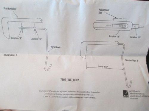 Panel Wall Cubical hooks