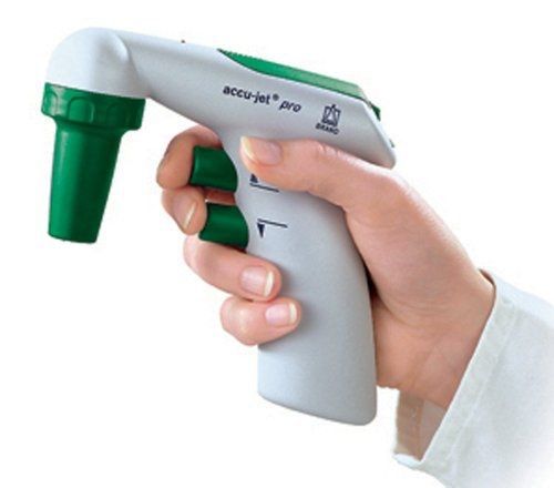 Brandtech 2026332 accu-jet pro pipette controller, green, 120v for sale