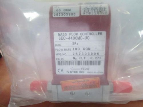 Horiba STEC SEC-4400MC-UC Gas SF6 100 CCM Mass Flow Controller MFC