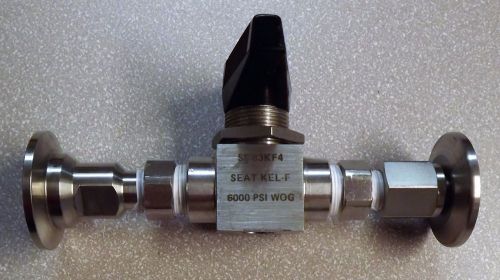 Whitey SS-83KF4 Seat KEL-F 6000 PSI WOG stainless Steel Valve