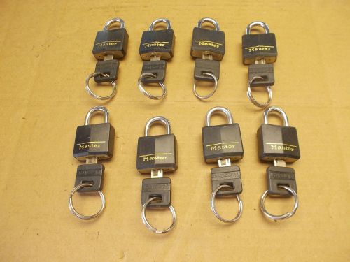 8 Master Company   Padlocks With Keys New