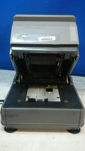 NEWBOLD ADDRESSOGRAPH 2100 MEDICAL PLASTIC ID CARD IMPRINTER ELECTRIC EMBOSSER B