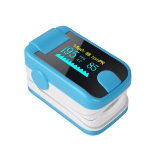 US Fingertip Pulse Oximeter Blood Oxygen Saturation SpO2 PR PI Monitor Meter FDA