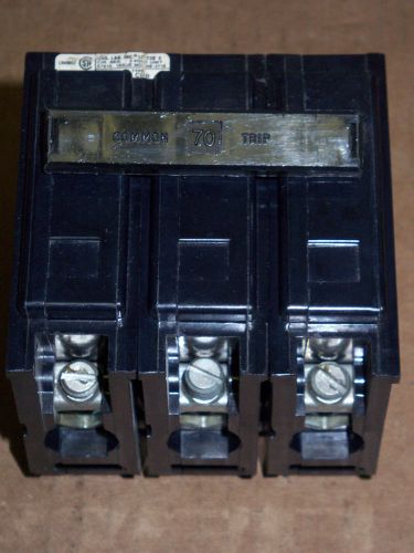 Challenger CBB 3 pole 70 amp 240v CBB3070H Circuit Breaker