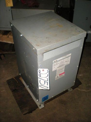 15 kva federal pacific no. 36b, pri. 480v sec. 208v 120v, cat. no.t4t15e (22750) for sale