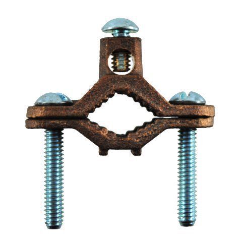 1/2&#034; to 1&#034; bronze ground clamp for sale