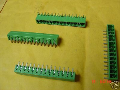 Phoenix Terminal Block Connectors, 14 Pos., 8A, 160V