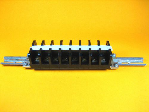 Square D -  1828-C19 -  Terminal Blocks w/ Rail Mount (Lot of 8)