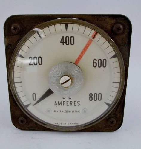 GE 0-800 DC AMPERES Type DB-40 Style 53-100302-20