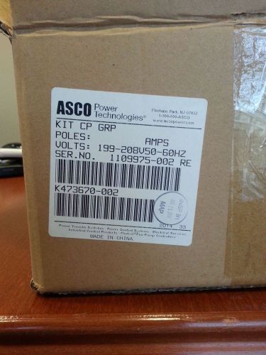 ASCO K473670-002 300 Series 208V