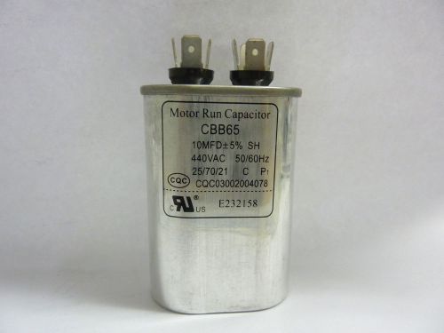 10mfd 440v 440 volt 50/60 hz oval motor capacitor for sale