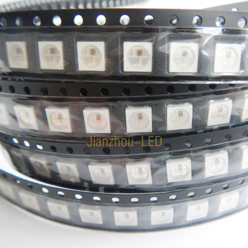 New 100pcs ws2812b ic built-in 5050 rgb led individually addressable fullcolor for sale