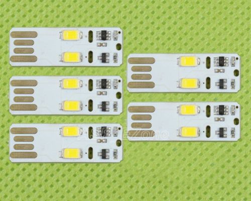 5pcs usb touch light module white superbright bulb light led usb touch lamp for sale