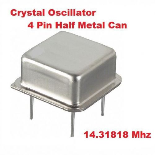 14.31818Mhz 14.31818 Mhz CRYSTAL OSCILLATOR ( Qty 10 ) *** NEW ***